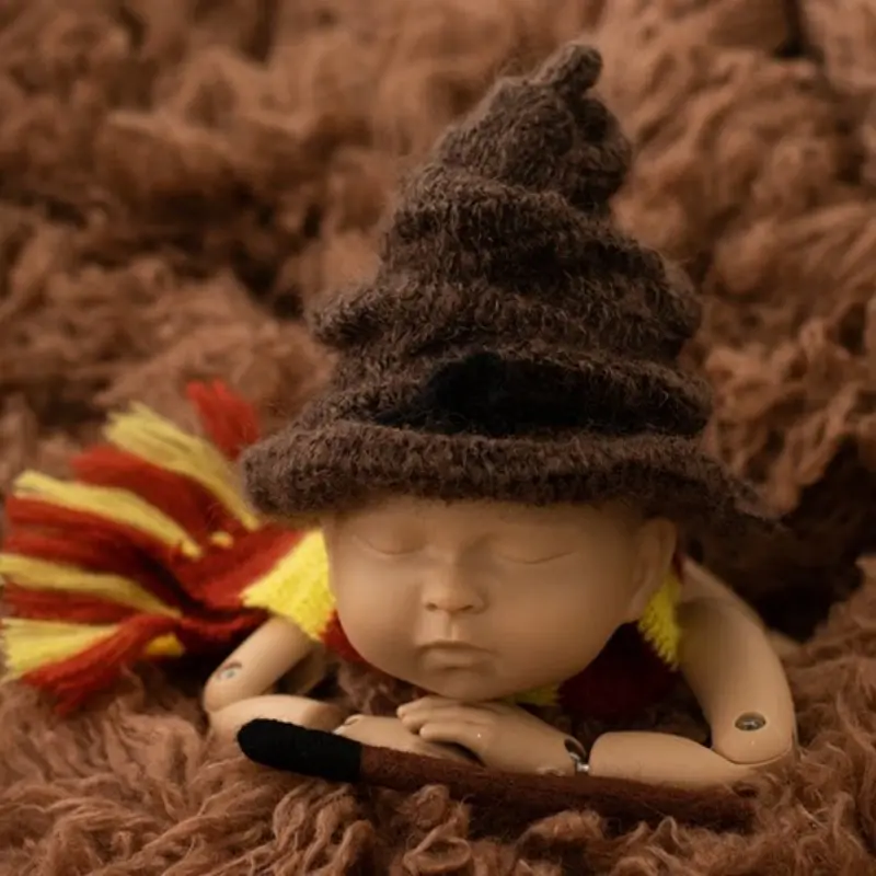 Herry Porter Knitted Magic Set - Newborn Photography Props - Image 3